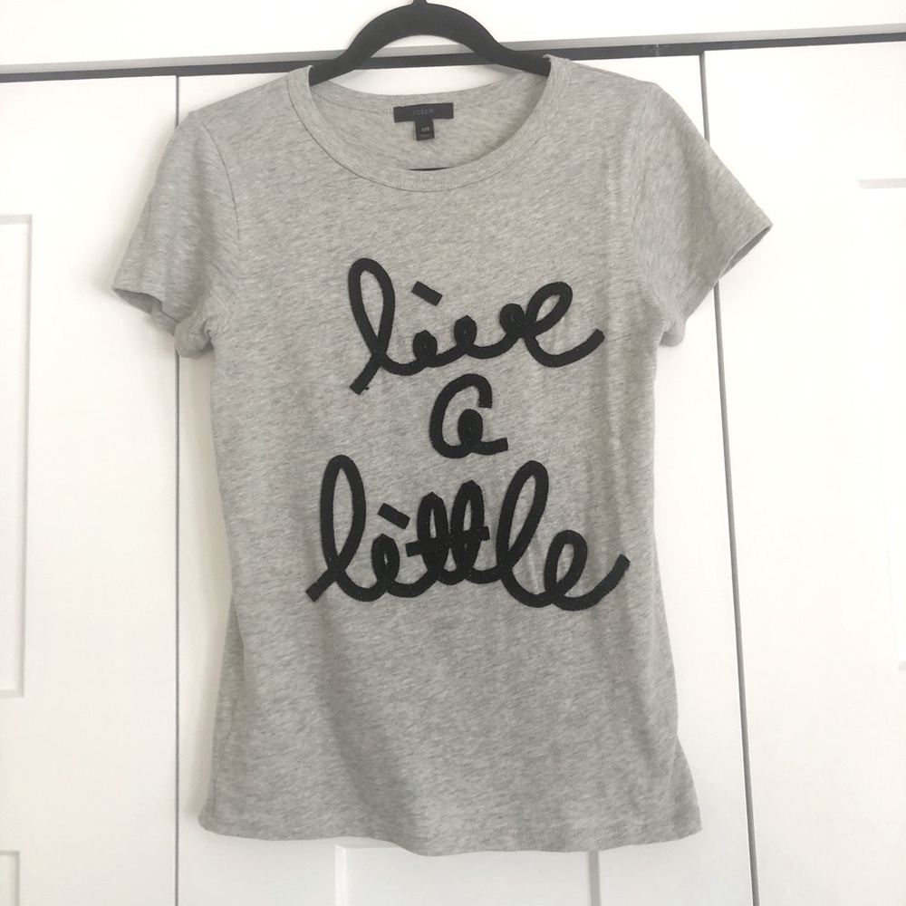 J Crew Ribbon Tee